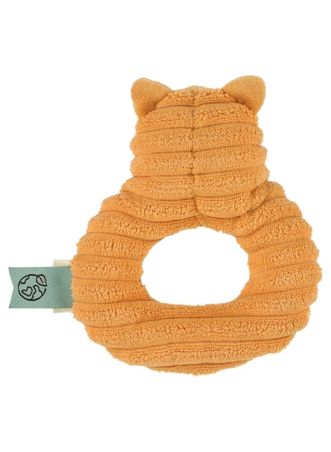 Trixie Organic Cotton Ring Rattle - Mr. Fox - Image 2